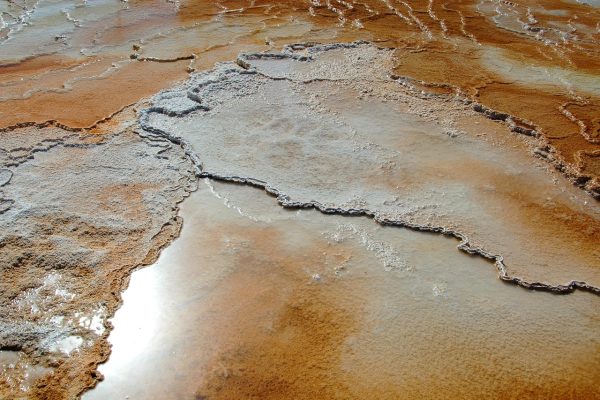 Travertine, mammoth hot springs, yellowstone national park — Sweet, Savory, and Everything in Between: 175 Captions to Satisf